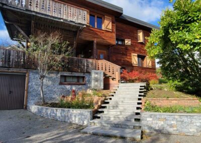 Finitions de chalet