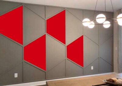 décoration de mur latéral