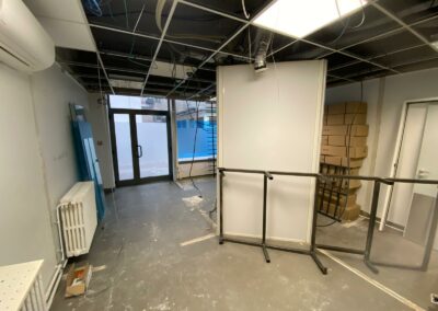 travaux de plafond